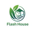 شعار شركة فلاش هاوس لتنسيق الحدائق